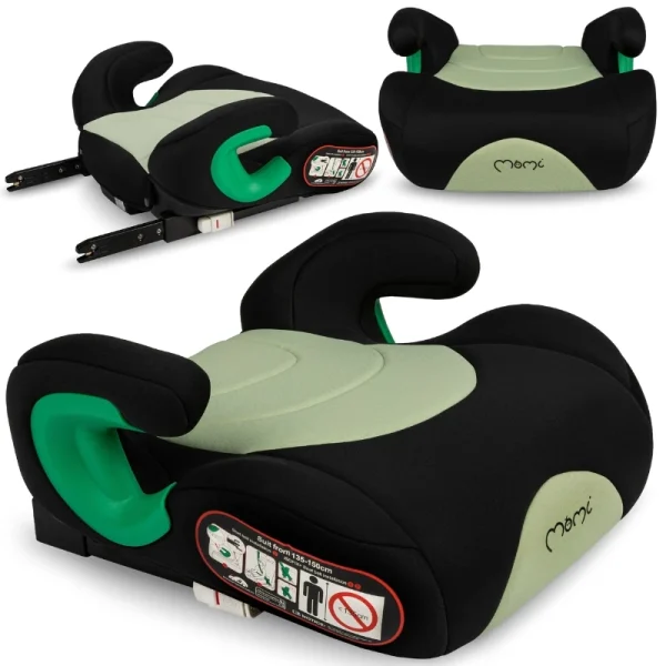 MoMi Venko buster sedište i-Size Green, 135-150cm Isofix
