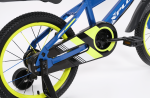 Xplorer kids bicycle NEXO navy blue-yellow 16" - Слика 4
