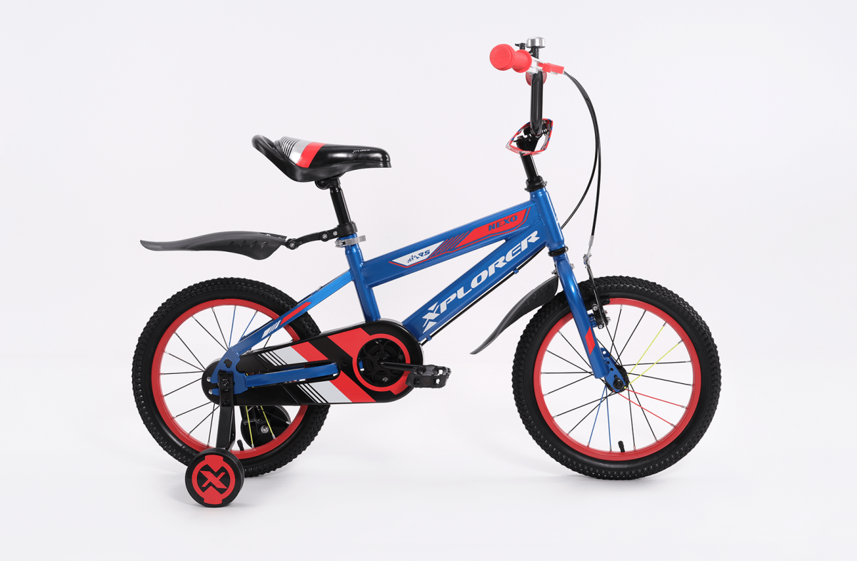 Xplorer kids bicycle NEXO navy blue-red 16" - Слика 1