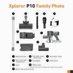 Xplorer P10 cordless vacuum cleaner - Слика 3