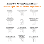 Xplorer P10 cordless vacuum cleaner