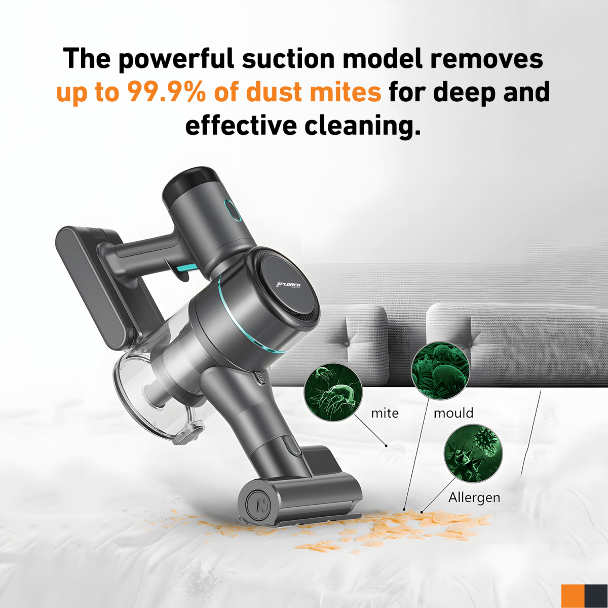 Xplorer P10 cordless vacuum cleaner - Слика 6