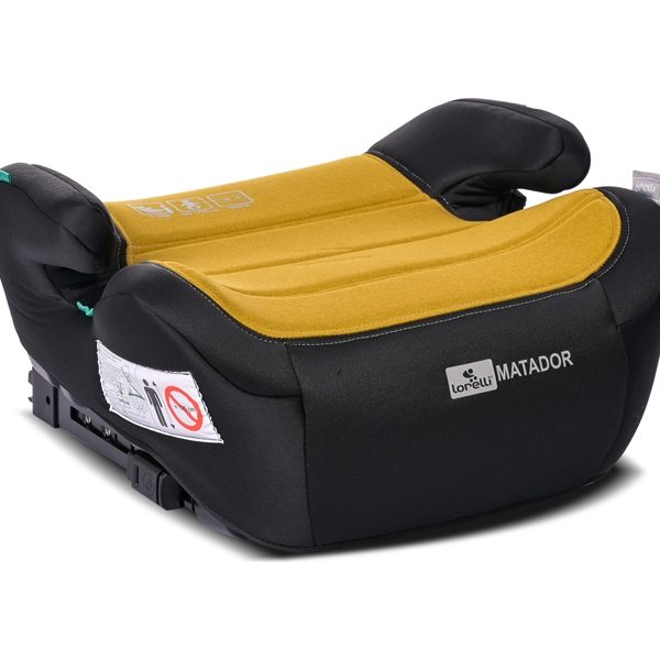 LORELLI AUTO SEDISTE MATADOR I-SIZE ISOFIX (125-150cm) -  LEMON CURRY