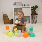 Infantino set gumene loptice ikocke - Слика 7