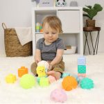 Infantino set gumene loptice ikocke - Слика 4