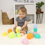 Infantino set gumene loptice ikocke - Слика 8