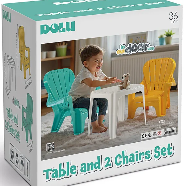 Sto i stolica za decu plastični olu 026170