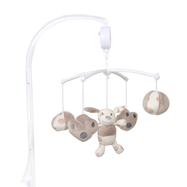 Jungle Bebi muzička vrteška bež kuca