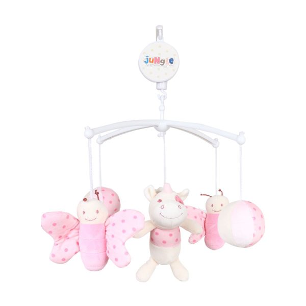 Jungle muzička vrteška pink jednorog