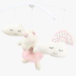 Jungle muzička vrteška bež jednorog - Слика 2