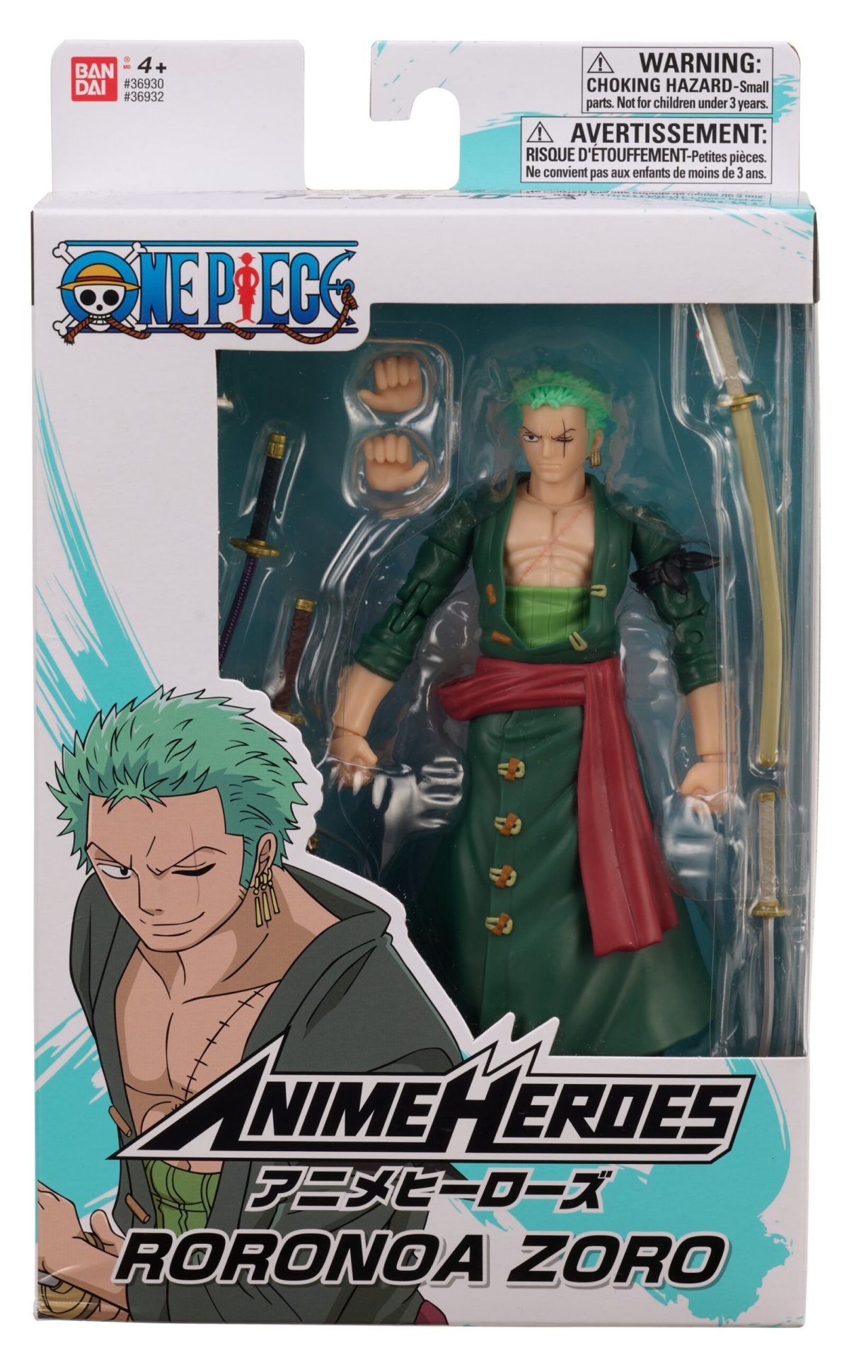 One Piece AH Roronoa Zoro figura 17 cm - Слика 2