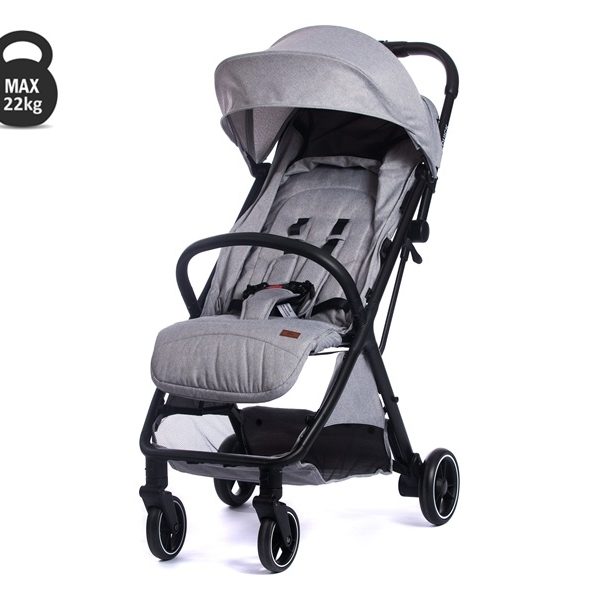 BBO KOLICA ZA BEBE (517) QUICK - ALL GREY