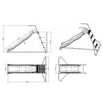 TOBOGAN 198x129x137 cm YELLOW - Слика 4