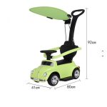 BIC.BEETLE 3IN1 JQ618-1  GREEN - Слика 8
