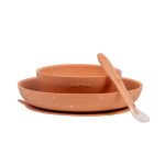 Nattou silikonski set za hranjenje, 3/1