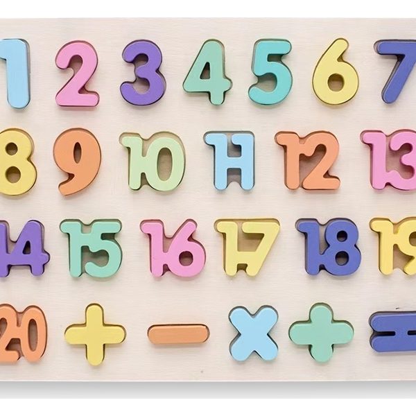 BBO DRVENA IGRACKA - BROJEVI I ZNACI (3g+)