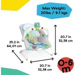 KIDS II BABY EINSTEIN  MUZICKA LEZALJKA KICK TO IT NEPTUNE™ 13102 0-6M (MAX 9KG)