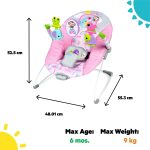 KIDS II BRIGHT STARTS LEZALJKA ZA BEBE - PINK PARADISE 16732
