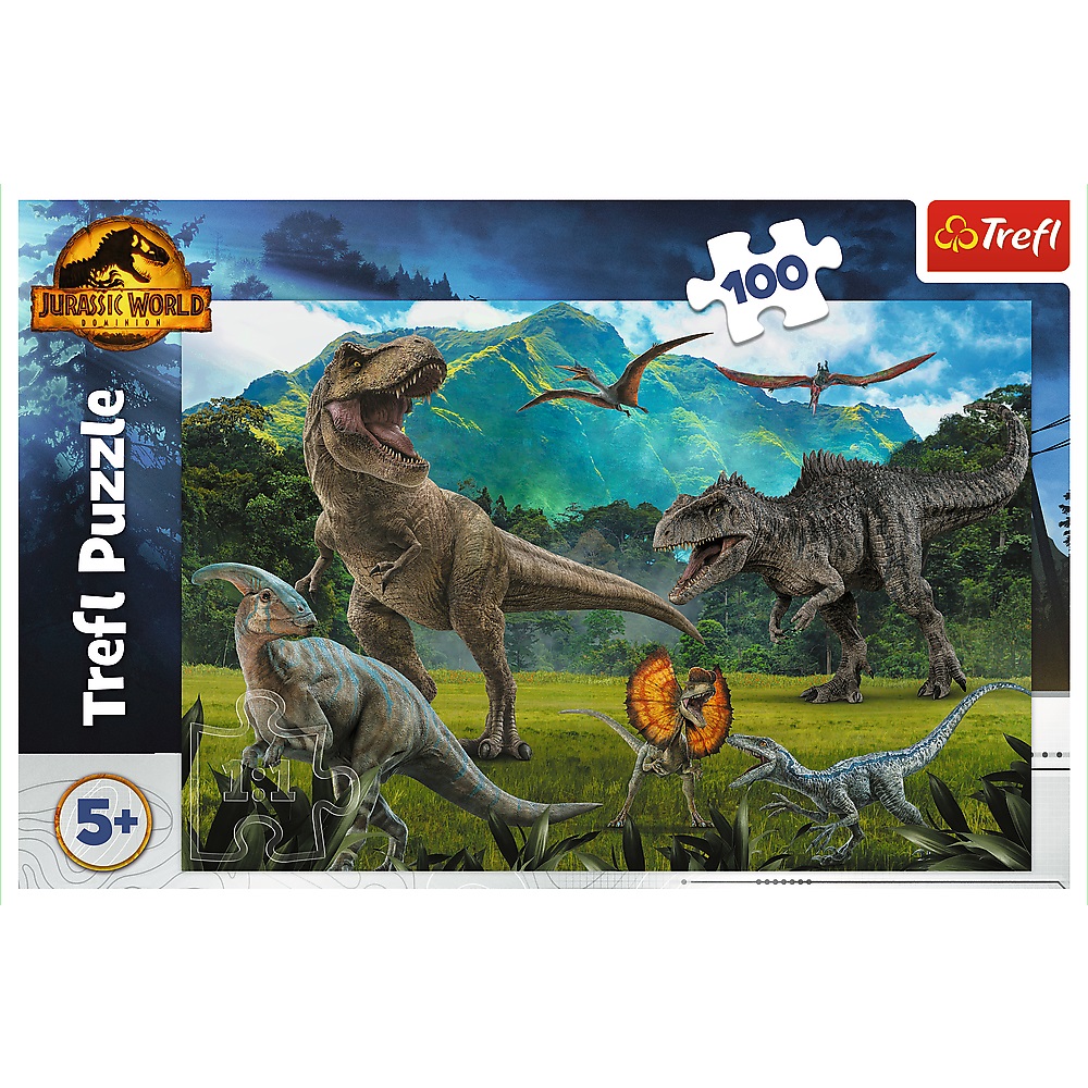 T64411 Puzzle 100 delova-Dino svet - Слика 1