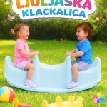 Klackalica trio za decu   031044 zuta,plava,zelena