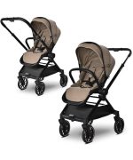 LORELLI KOLICA ZA BEBE REYA 3u1 - BROWN I GRATIS LEZALJKA PORTOFINO - Слика 5