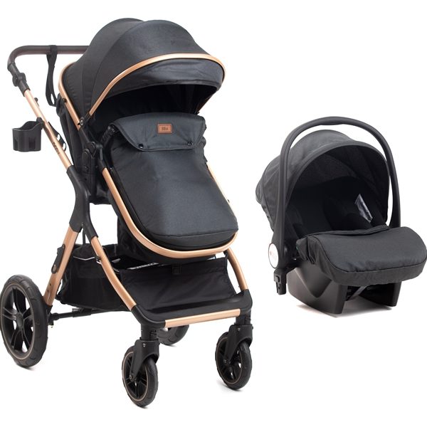 BBO KOLICA ZA BEBE (X1) DORY SET - BLACK