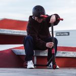 Trotinet za decu Stunt Deluxe scooter Black Fire 2 točka do 100 kg crna/crvena Bold Cube - Слика 12