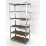 SuperHome 200x100x50cm 6x175kg Metalna Montažna Polica - Слика 4