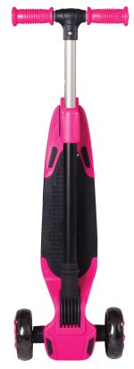 Sklopivi trotinet za decu  Tulpar svetleći sa 3 točka do 30 kg roze Cool Wheels