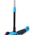 Sklopivi trotinet za decu Tulpar svetleći sa 3 točka do 30kg plavi Cool Wheels