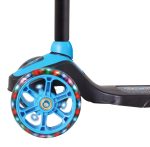 Trotinet Twist Scooter svetleći  sa 3 točka do 40kg  plavi Cool Wheels - Слика 13