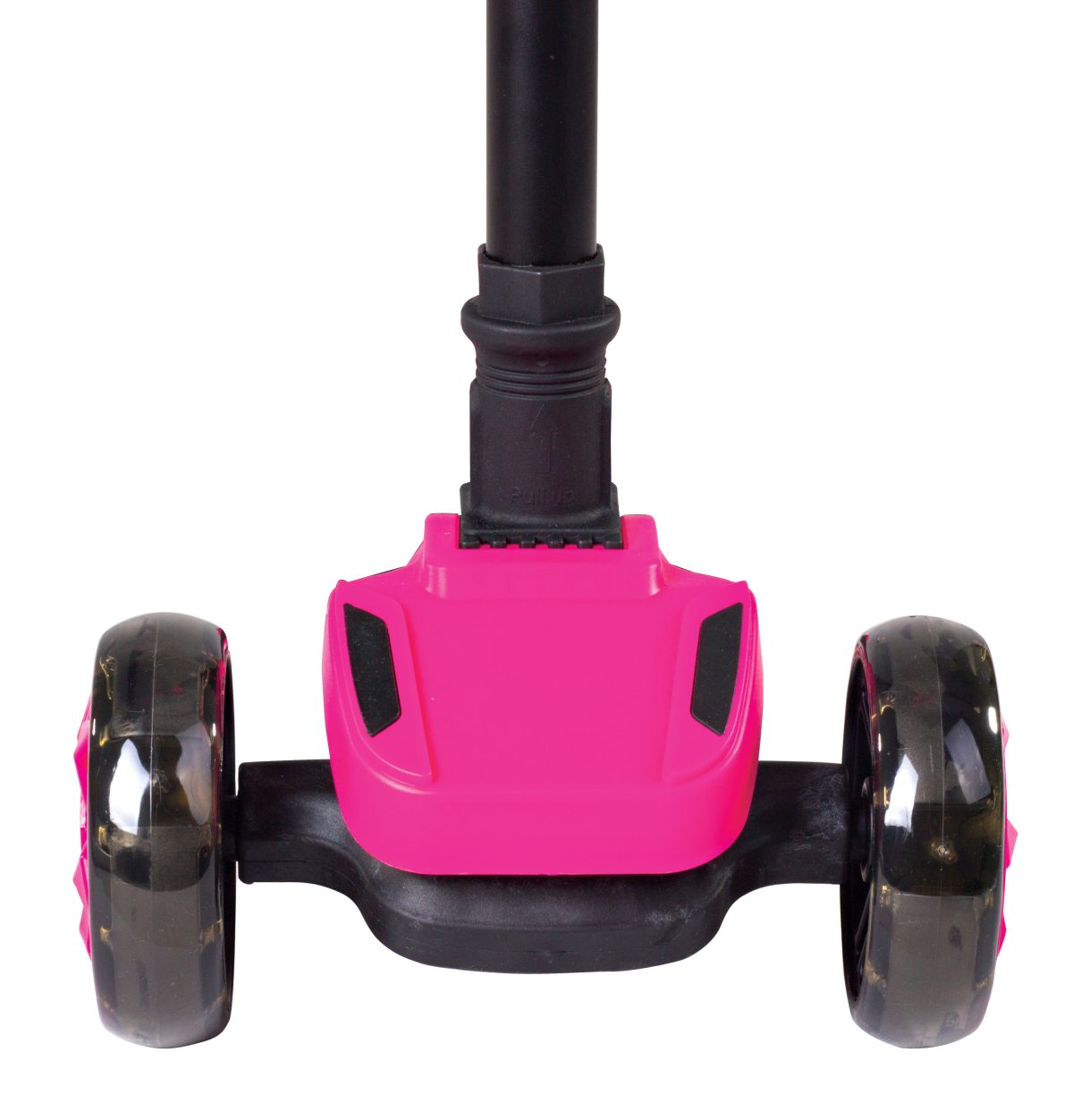 Sklopivi trotinet za decu  Tulpar svetleći sa 3 točka do 30 kg roze Cool Wheels - Слика 11