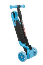 Sklopivi trotinet za decu Tulpar svetleći sa 3 točka do 30kg plavi Cool Wheels - Слика 4