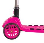 Sklopivi trotinet za decu Maxi Twist sa 3 svetleća točka do 50kg roze Cool Wheels - Слика 9