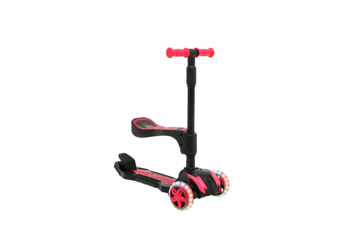 Trotinet guralica za decu  Combo Scooter 3 točka do 30kg roze Cool Wheels - Слика 2