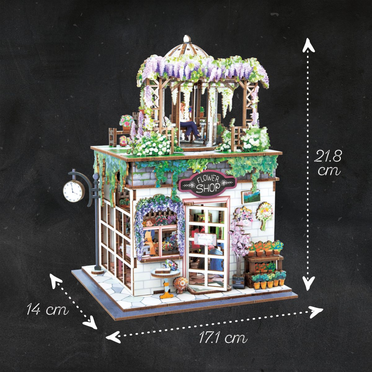 Minijaturna cvećara 106772 - Слика 4
