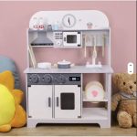 Drvena kuhinja za decuu OUT0048 60X26X80cm