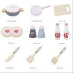 Drvena kuhinja za decuu OUT0048 60X26X80cm - Слика 3