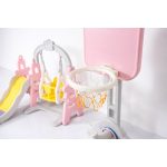 TOBOGAN + LJULJA 161x155x103 PINK - Слика 4