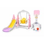 TOBOGAN + LJULJA 161x155x103 PINK