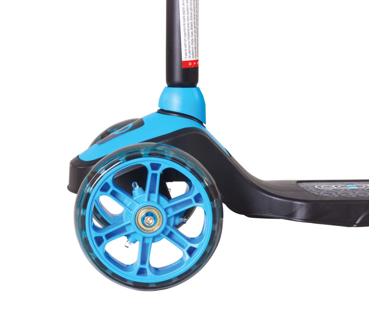 Trotinet Twist Scooter svetleći  sa 3 točka do 40kg  plavi Cool Wheels - Слика 11