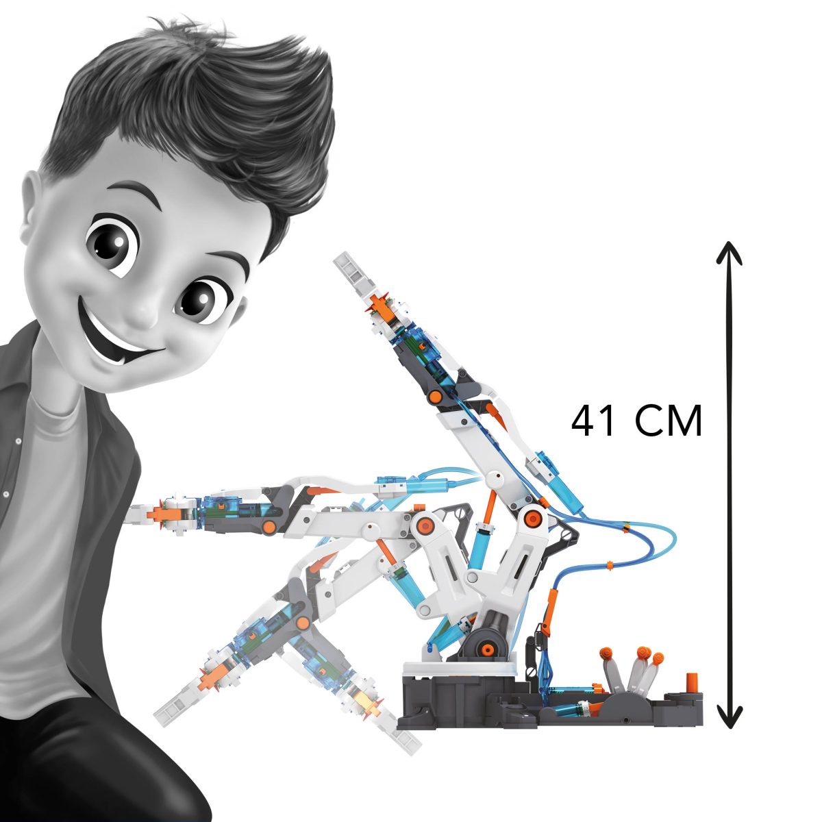 Hidraulična robotska ruka 101772 - Слика 4