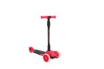 Sklopivi trotinet za decu  Tulpar svetleći sa 3 točka do 30 kg roze Cool Wheels - Слика 2