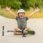 Sklopivi trotinet za decu Swift 3 svetleća točka do 50kg zelena Bold Cube - Слика 5