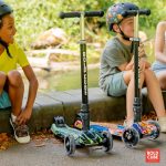 Sklopivi trotinet za decu Swift 3 svetleća točka do 50kg zelena Bold Cube - Слика 4