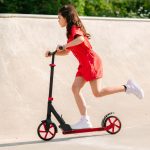 Trotinet za decu Big Burgundy 2 točka do 100kg crna/bordo Bold Cube - Слика 3