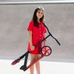 Trotinet za decu Big Burgundy 2 točka do 100kg crna/bordo Bold Cube - Слика 11