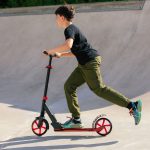 Trotinet za decu Big Burgundy 2 točka do 100kg crna/bordo Bold Cube - Слика 13