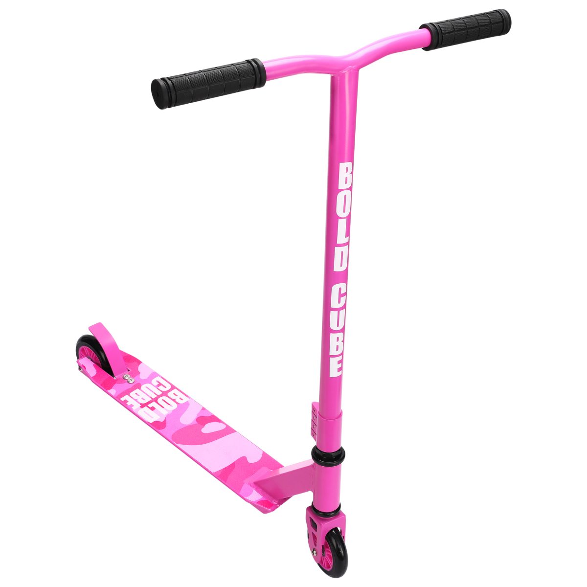 Trotinet za decu Stunt scooter 2 točka do 100 kg roze Bold Cube - Слика 7