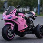 Dečiji motor na akumulator roze